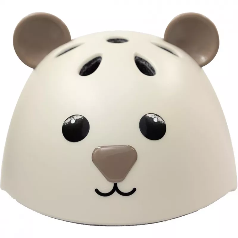 HUDORA Kinderhelm Beary Mocha, Größe 44-47 cm