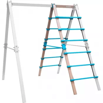 HUDORA Schaukel Vario - Erweiterungsmodul Leiter V Beige/Türkis