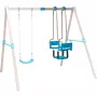 HUDORA Schaukel Vario Gondola Swing Module (Türkis/Beige)