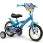 Huffy STITCH 12 Kinderfahrrad – Blau, 12-Zoll-Räder, Stahlrahmen, Stützräder, verstellbarer Sattel und Lenker