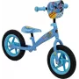 Huffy Stitch 16 G Kinderfahrrad, 16-Zoll-Räder, Disney Stitch Design, Stahlrahmen, Vorderrad-Handbremse & Hinterrad-Rücktrittbremse, abnehmbare Stützräder, Blau/Rosa