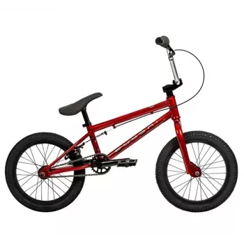 Huffy Symbol 16 B Jungen-Freestyle-BMX-Fahrrad - 16 Zoll, Hi-Ten-Stahl, Schwarz