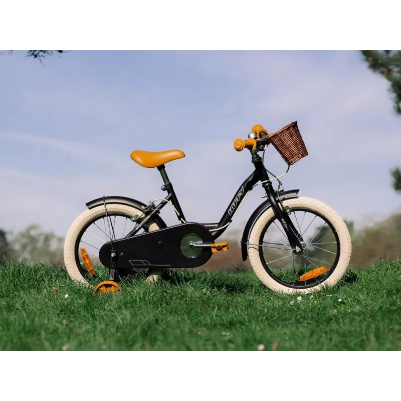 Huffy Vintage 16 Kinderfahrrad – Glänzend Schwarz (21255W)