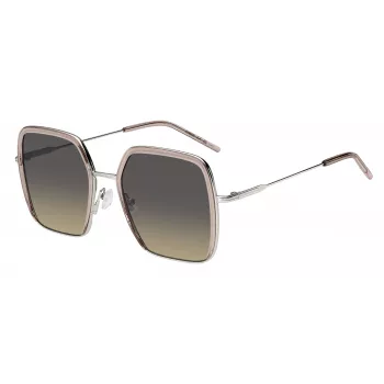 HUGO BOSS BLACK Damen-Sonnenbrille BOSS1783S8KB - Schwarzer Rahmen, graue Gläser, 55 mm