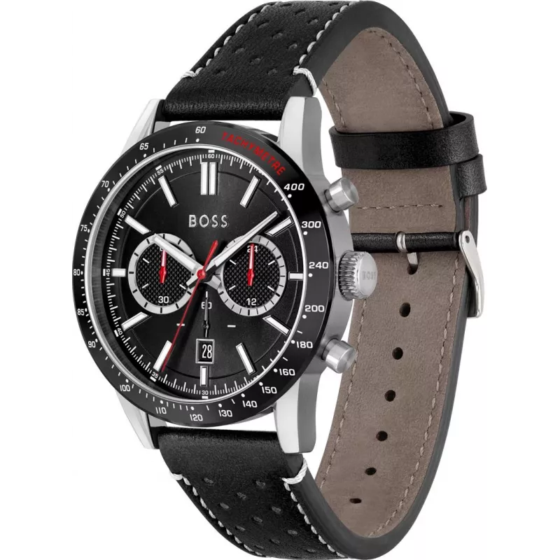 HUGO BOSS Herren 1513920 Chronograph Edelstahl Uhr 44mm