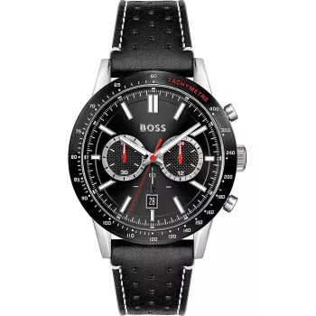 HUGO BOSS Herren 1513920 Chronograph Edelstahl Uhr 44mm
