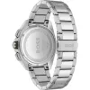 HUGO BOSS Herrenuhr 1513951 44mm Edelstahl Blaues Zifferblatt Chronograph