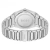 HUGO BOSS Herrenuhr 1513992 42mm blaues Zifferblatt Edelstahl Chronograph