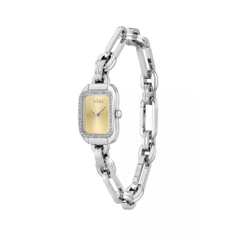 HUGO BOSS Purity Damenuhr 1502656 28mm Silber Edelstahl Mesh