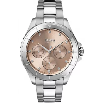 HUGO BOSS Damenuhr 1502444 38mm Edelstahl Leder