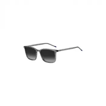HUGO HG-1168-S-KB7 Herren-Sonnenbrille - Schwarzer Rahmen, graue Gläser 54/18/145 mm