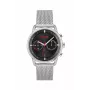 HUGO MAN 1530236 44mm Quarz Analog Uhr Schwarzes Silikon Armband