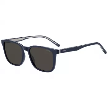 HUGO MAN HG-1356-S-PJP Sonnenbrille - Schwarzer Rahmen, graue polarisierte Gläser 55/18/145 mm