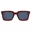 HUGO MAN HG1259SFSFKU Sonnenbrille - Schwarzer Rahmen, graue Gläser, 51/21/135 mm