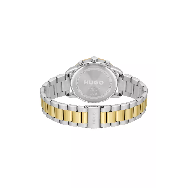 HUGO MAN Uhr 1530235 44mm Schwarz Silikon