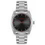 HUGO Herrenuhr 1570175 42mm Edelstahl Schwarzes Zifferblatt