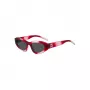 HUGO Unisex Sonnenbrille HG-1282-S-C48 Rechteckiger Vollrandrahmen 52/23/145 mm Schwarz/Grau UV400