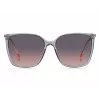 HUGO Damen-Sonnenbrille HG1275SKB7F7F - Havanna/Brauner Acetatrahmen, braune Verlaufsgläser, 57 mm