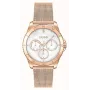 HUGO Damenuhr 1540161 36mm Edelstahl Mesh Silber