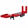 Huina 1:18 Low Bed Trailer für Scania 770S RC Truck - Rot