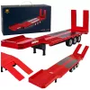 Huina 1:18 Low Bed Trailer für Scania 770S RC Truck - Rot