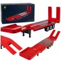 Huina 1:18 Low Bed Trailer für Scania 770S RC Truck - Rot