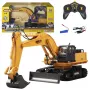 Huina 22747 1:16 RC Crawler Excavator Rotating Cabin Remote Controlled - 15 Channel 2.4GHz with LED Lights