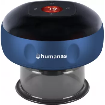 Humanas BB01 Silikon-Schröpfkopf Blau
