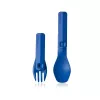 HumanGear Uno GoBites Click Löffel- und Gabel-Set Blau