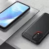 Hurtel Carbon Case Flexible Cover für OnePlus Nord N200 5G Schwarz