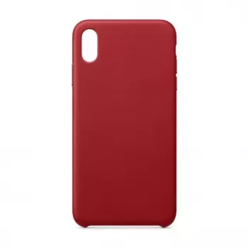 Hurtel ECO Leather Case Cover für Apple iPhone 12 Mini Rot