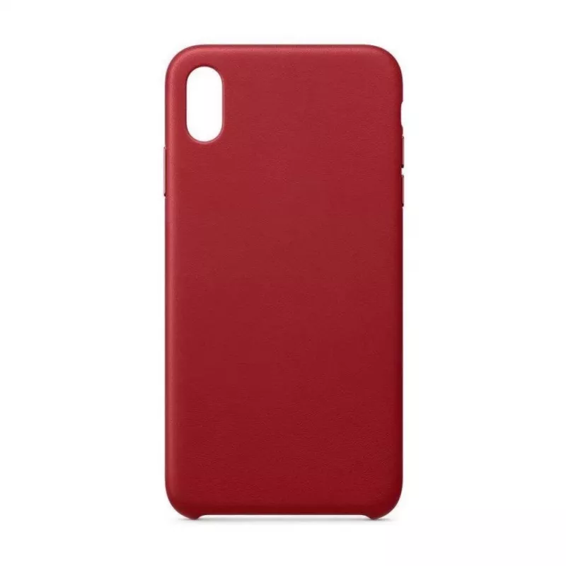Hurtel ECO Leather Case Cover für Apple iPhone 12 Mini Rot