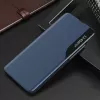 Hurtel Eco Leather View Case für Samsung Galaxy A05s mit Klappe - Blau