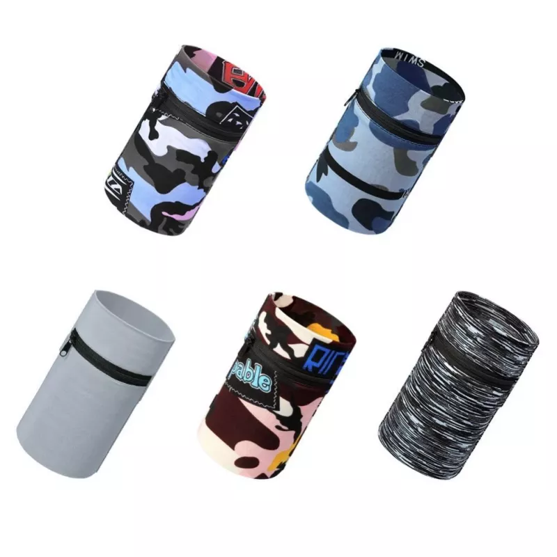 Hurtel Stoff-Armband für Laufen und Fitness, Camo Blue