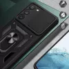Hurtel Hybrid Armor Camshield Case für Samsung Galaxy A14 - Blau