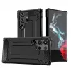 Hurtel Hybrid Armor Case für Apple iPhone 15 Pro - Schwarz