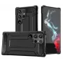 Hurtel Hybrid Armor Case für Apple iPhone 15 Pro - Schwarz