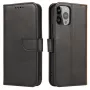 Hurtel Magnet Case Cover für TCL 20 Pro 5G Flip Cover Wallet Stand Schwarz