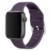 Hurtel Silikon-Armband APS für Apple Watch 38/40/41mm Armband Uhrarmband - Schwarz