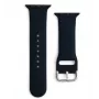 Hurtel Silikon-Armband APS für Apple Watch 38/40/41mm Armband Uhrarmband - Schwarz