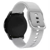 Hurtel Silicone Strap TYS Band für Samsung Galaxy Watch 40 / 41 / 42 / 43 / 44 mm - Grau