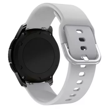 Hurtel Silicone Strap TYS Band für Samsung Galaxy Watch 40 / 41 / 42 / 43 / 44 mm - Grau
