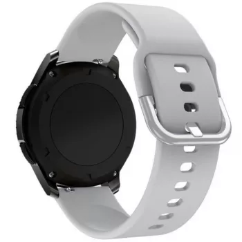 Hurtel Silicone Strap TYS Band für Samsung Galaxy Watch 40 / 41 / 42 / 43 / 44 mm - Grau
