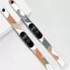 Hurtel Strap Moro Armband für Xiaomi Mi Band 6 / Mi Band 5 Silikon Armband Camo Uhr Armband