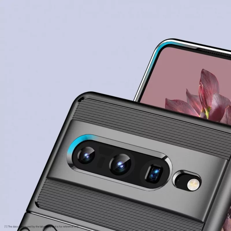 Hurtel Thunder Case Flexible Armored Cover für Google Pixel 7 Pro Schwarz