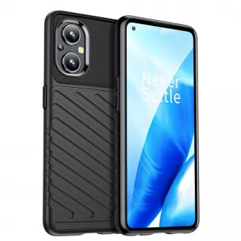 Hurtel Thunder Case Flexible Armored Cover für OnePlus Nord N20 5G Schwarz