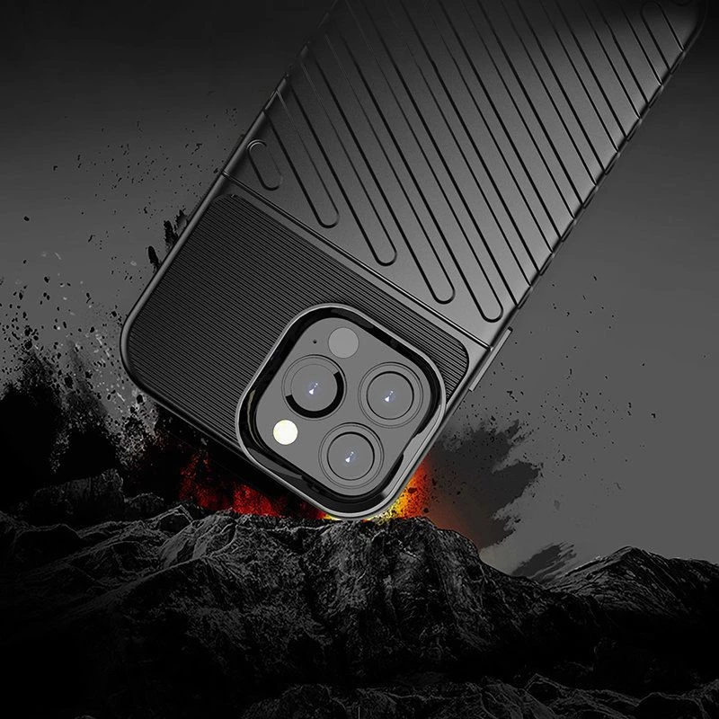 Hurtel Thunder Case iPhone 13 PRO MAX B USB-C auf USB-C Kabel 1,2 m Blau