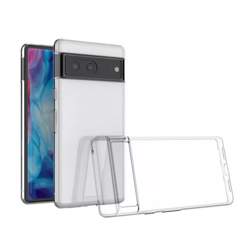 Hurtel Ultra Clear 0.5mm Case für Google Pixel 7a Slim Cover Transparent