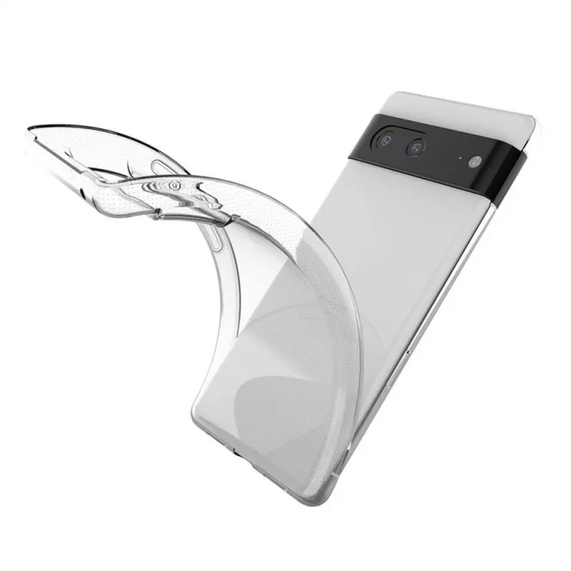 Hurtel Ultra Clear 0.5mm Case für Google Pixel 7a Slim Cover Transparent