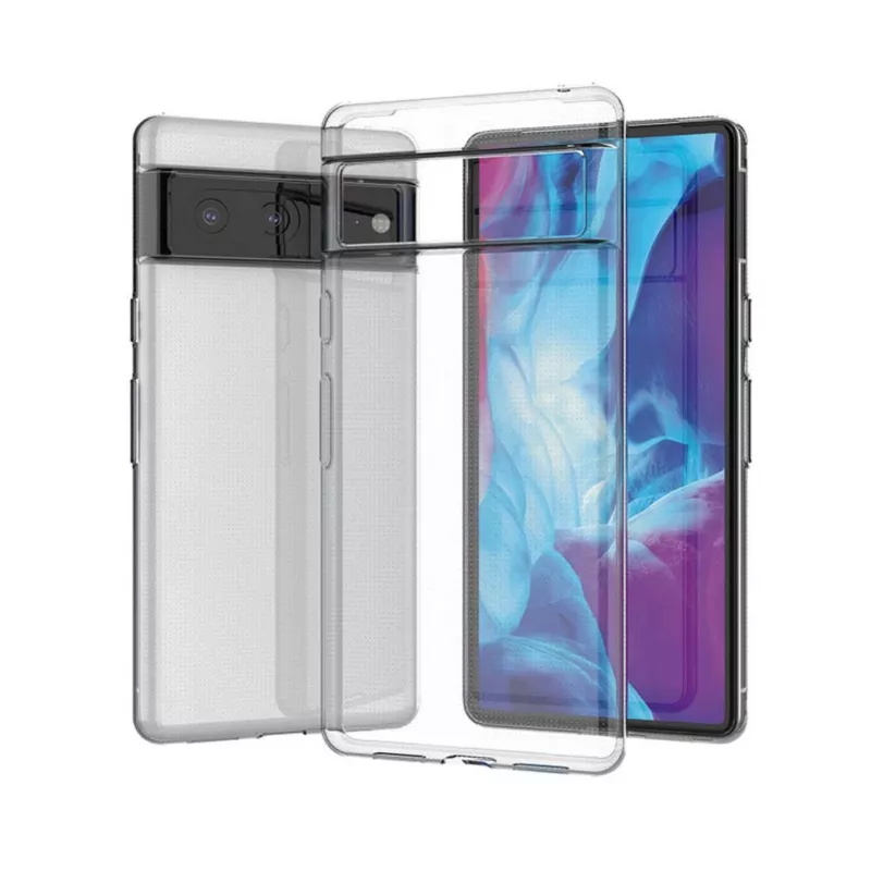 Hurtel Ultra Clear 0.5mm Case für Google Pixel 7a Slim Cover Transparent